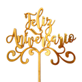 Topper "Feliz Aniversario"