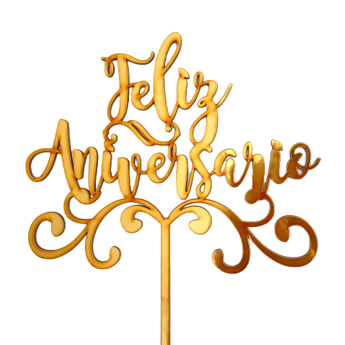 Topper "Feliz Aniversario"