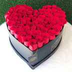 Heart Box Extra Grande Rosas Rojas