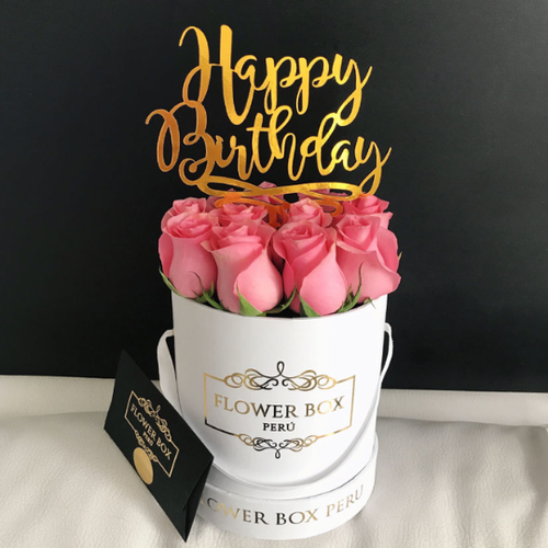 Classic Box + Topper Happy Birthday