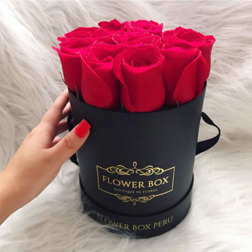 Classic Box Rosas Rojas