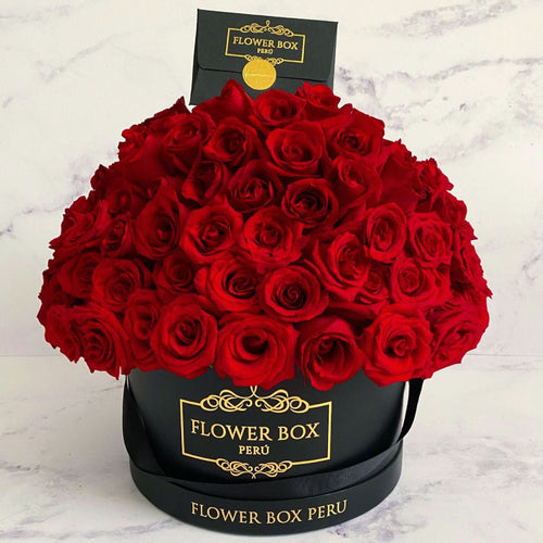 Deluxe Box 100 rosas