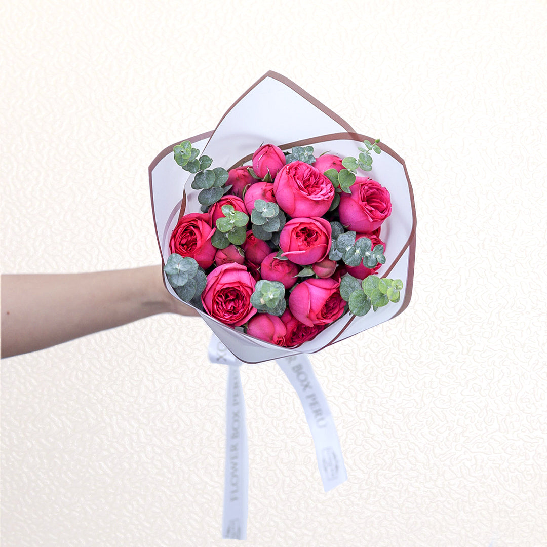 Ramo Peony Fucsia