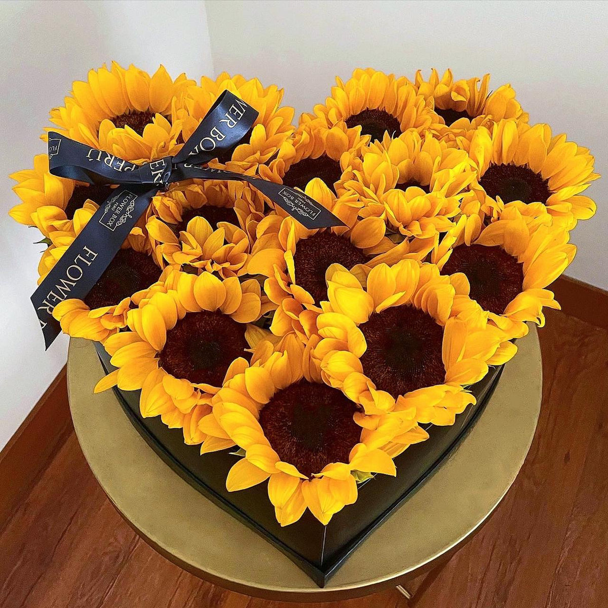 Heart Box Extra Grande Girasoles
