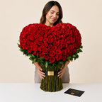 Mega Corazón 200 rosas