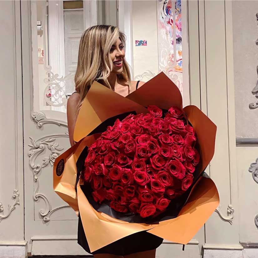 Mega Ramo de 100 rosas