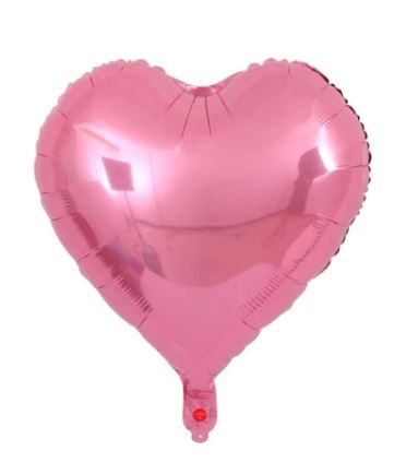 Globo Corazón Rosado