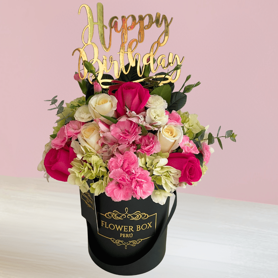 Box Charlotte + Topper Happy Birthday