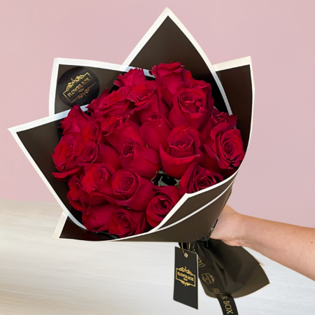Ramo de rosas rojas