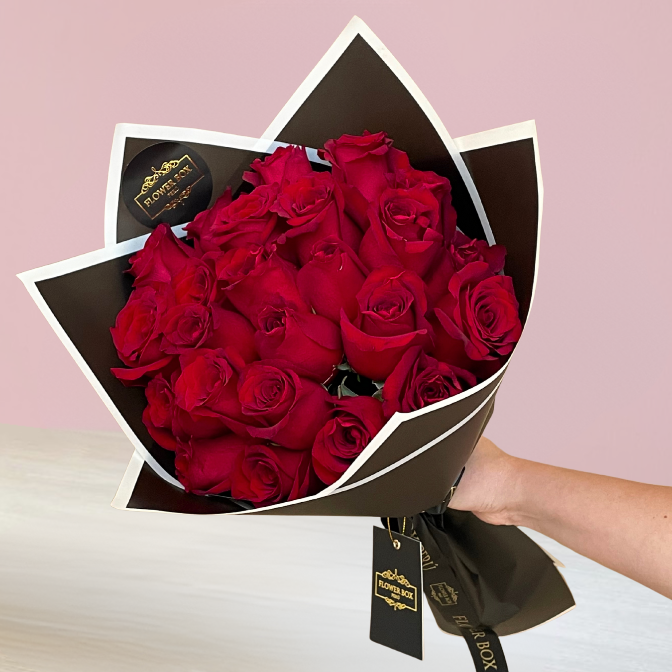 Ramo de rosas rojas