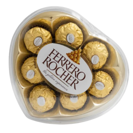 Corazón Ferrero Rocher